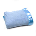 Merino Thermacell Blanket - Satin Edge - Sky