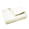 Merino Thermacell Blanket - Woven Edge - Ivory