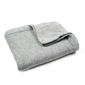 Merino Thermacell Blanket - Woven Edge - Pewter