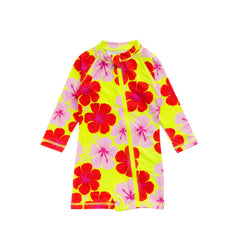 Aqualuxe Extra Shortie Swimsuit - Hibiscus