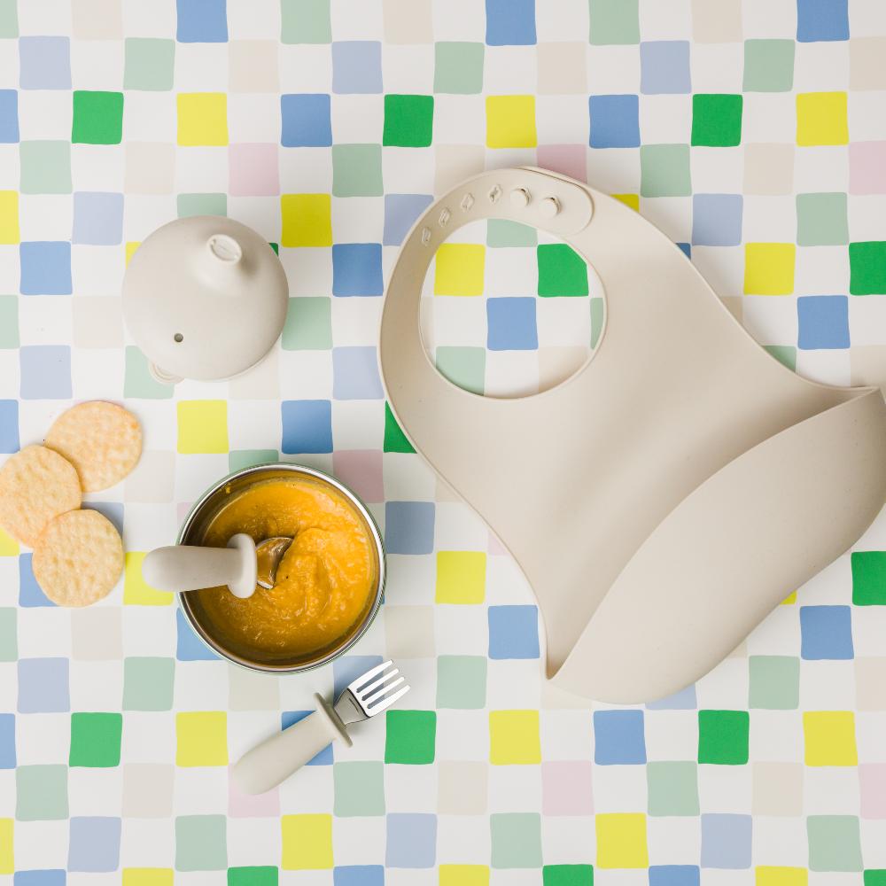 Silicone Bib - Oat