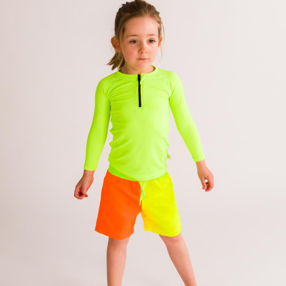 Boardies - Neon Yellow/Orange