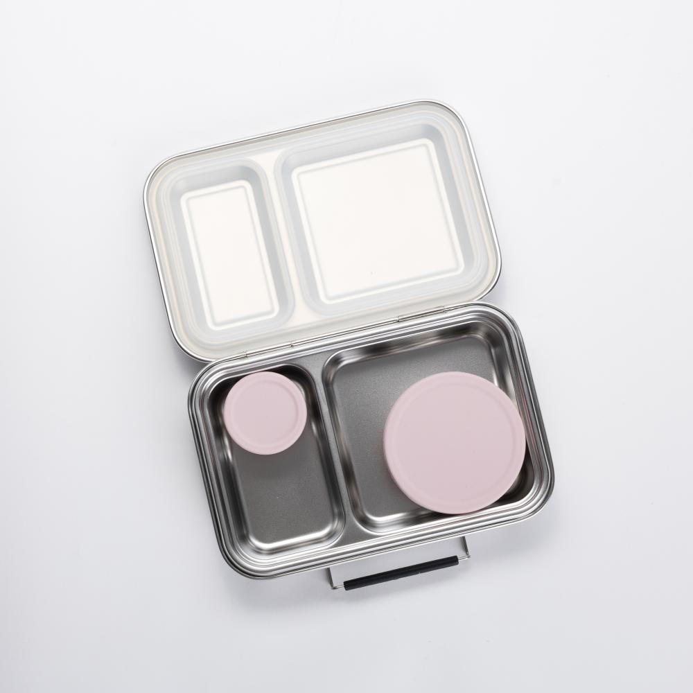 Stainless Steel Lunchbox Dipper Set - Sage