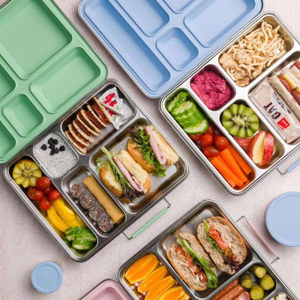 Stainless Steel Jumbo Bento Box - Sage