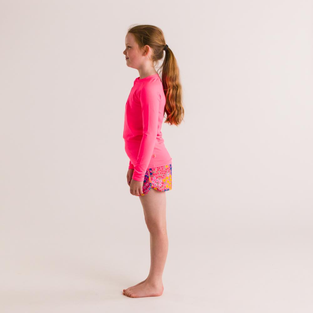 Neon Short Boardies - Floral