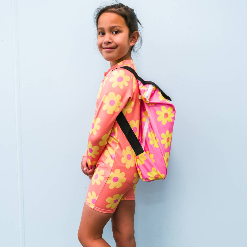 Large Swim Wet Bag - Blue Fish