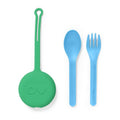 OmiePod Fork & Spoon Set - Mint Green
