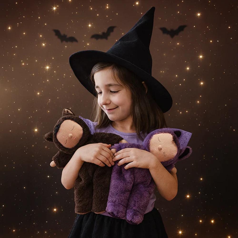 Cozy Dinkum Doll - Bat Ozzie (Dark Umber)
