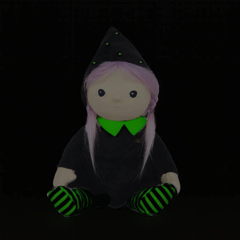 Dinky Dinkum Doll - Willa Witch Black