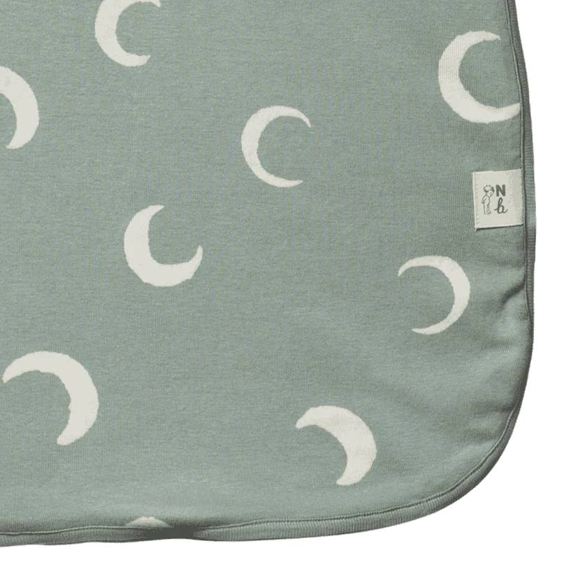 Cotton/Merino Inner Bag - Crescent Print