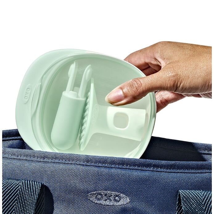 Baby Food Masher - Opal Mint