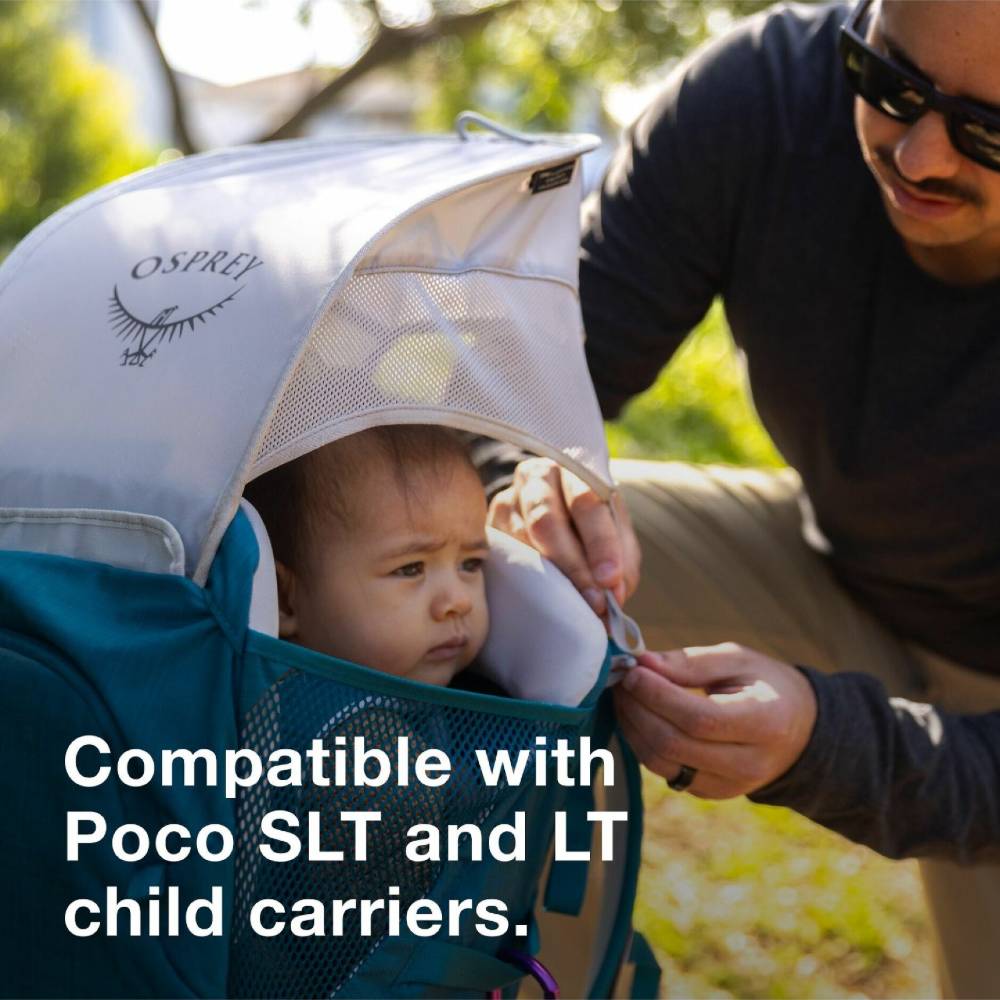 Poco LT/SLT Child Carrier Sunshade - Silver