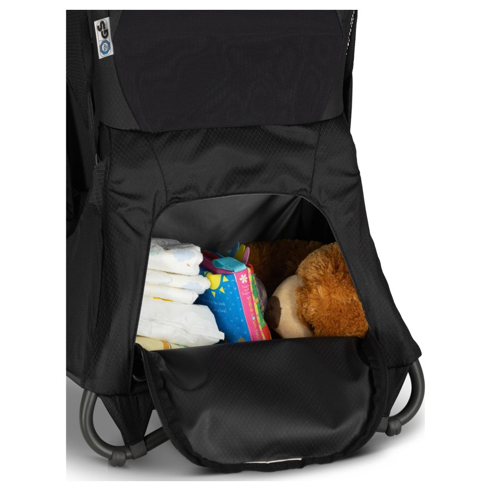 Poco Child Carrier with Rain Cover - Black