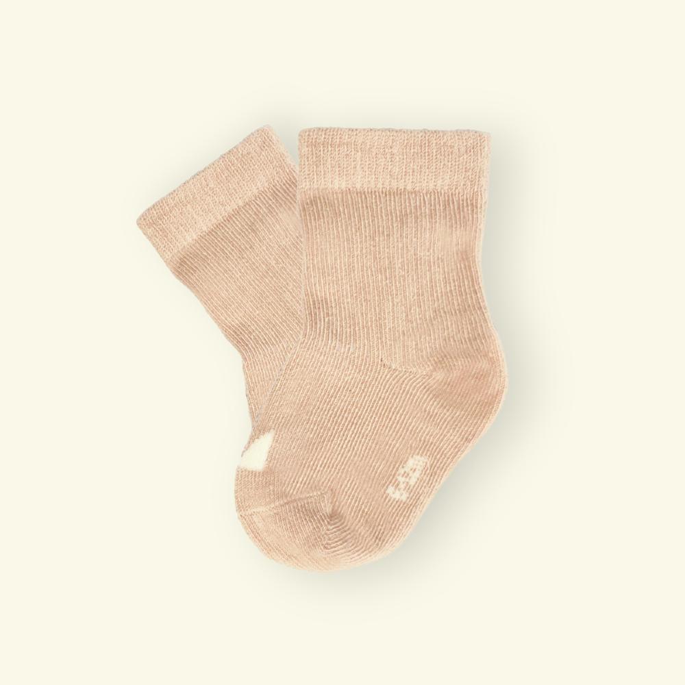 Organic Cotton Baby Socks - Oatmeal