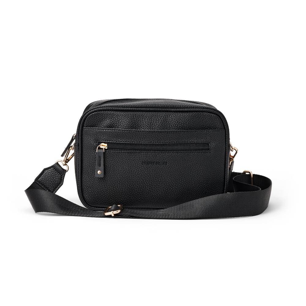 Harper Cross Body Bag - Black Pebble