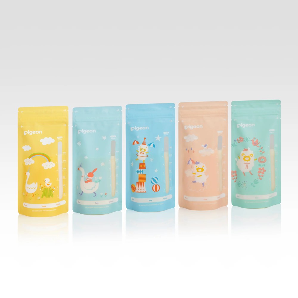 Breast Milk Storage Bag - 180ml - 25pcs - Animals
