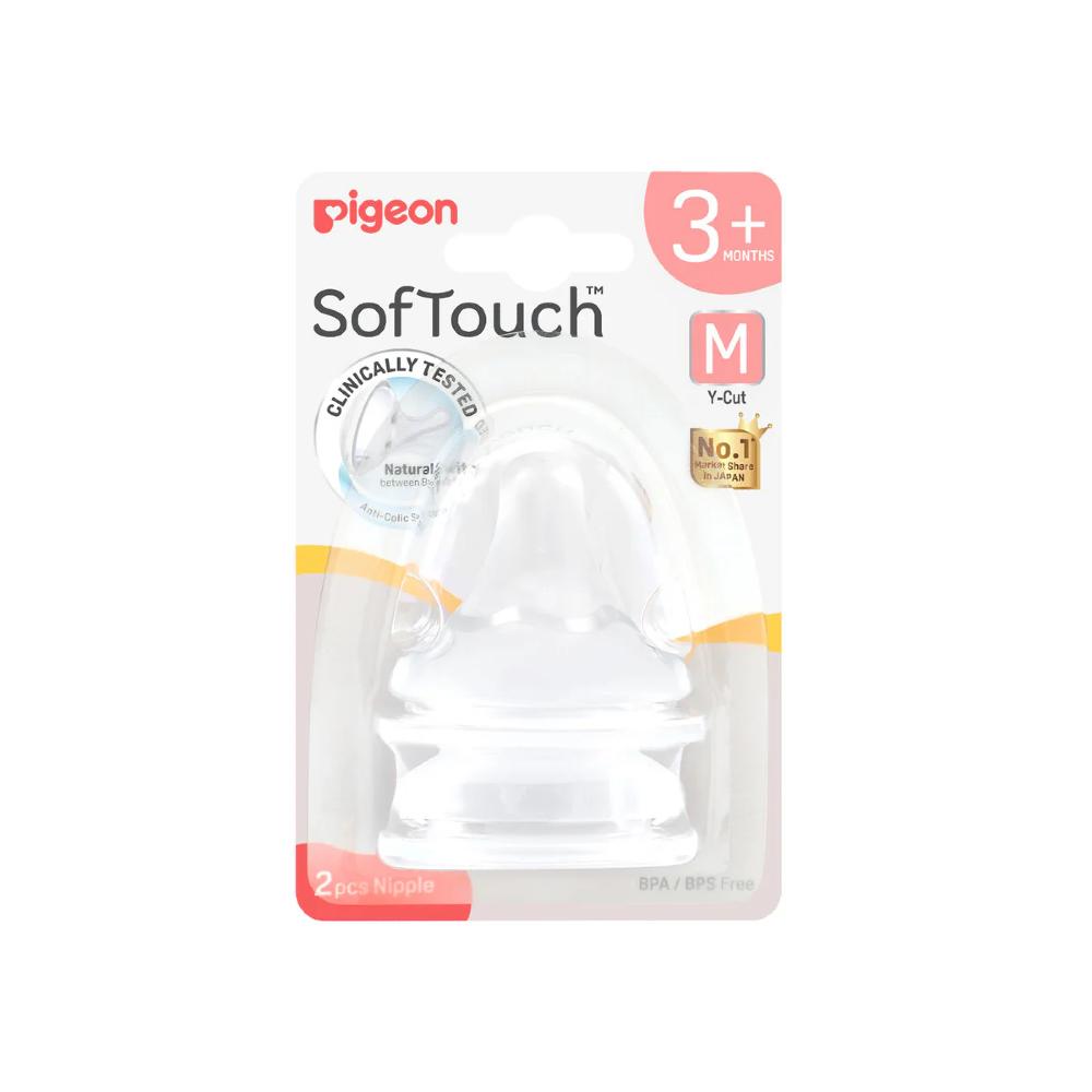 SofTouch Wide Neck Teat 2pk