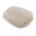 Beigepregnancy lumber support pillow on a white background