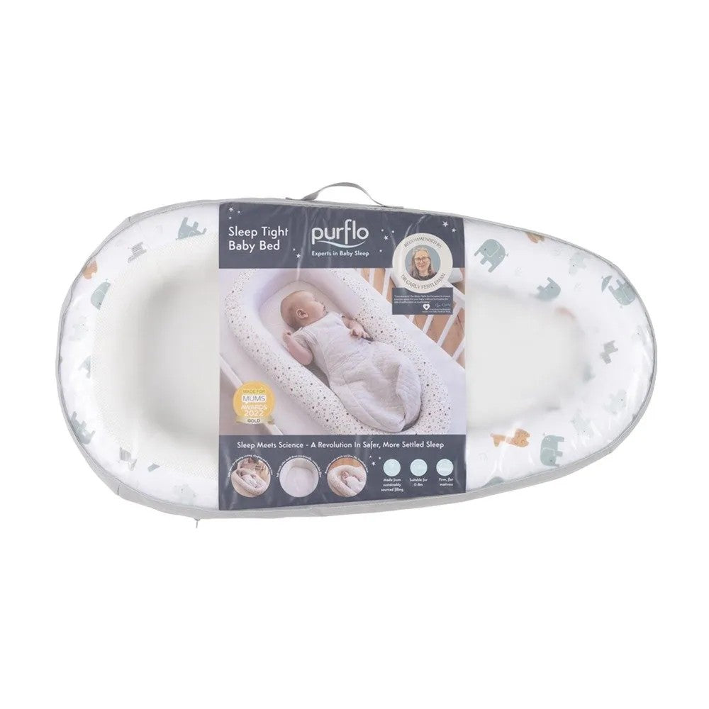 Sleep Tight Baby Bed - Animal Safari