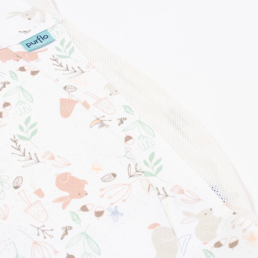 0.5 tog - Swaddle to Sleep Bag - Storybook Nutmeg