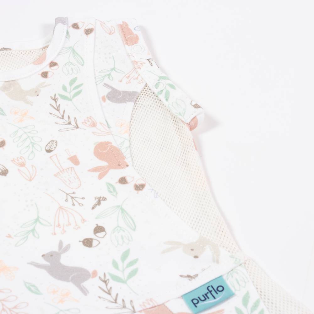 0.5 tog - Swaddle to Sleep Bag - Storybook Nutmeg