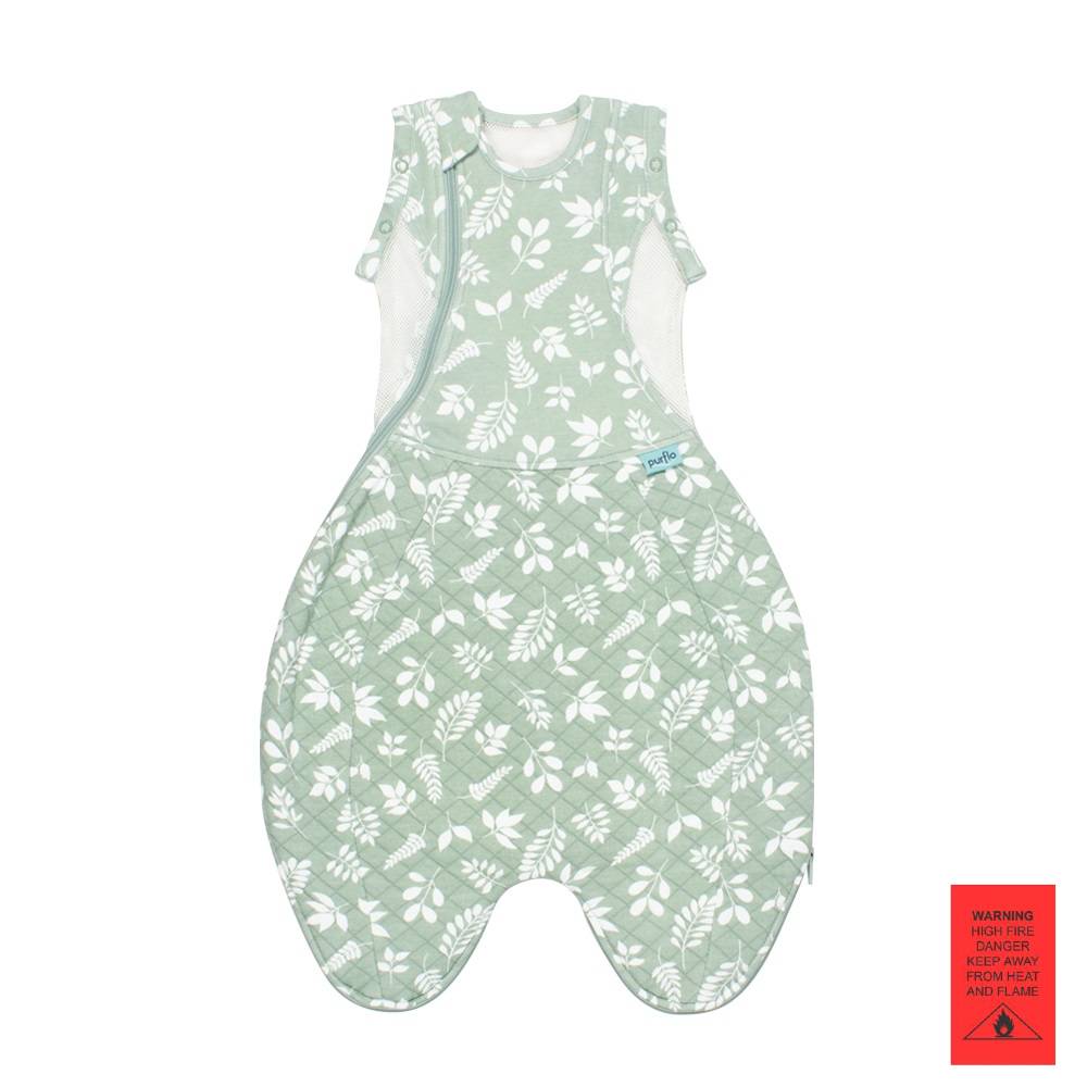 2.5 tog Swaddle to Sleep Bag - All Seasons - Fern