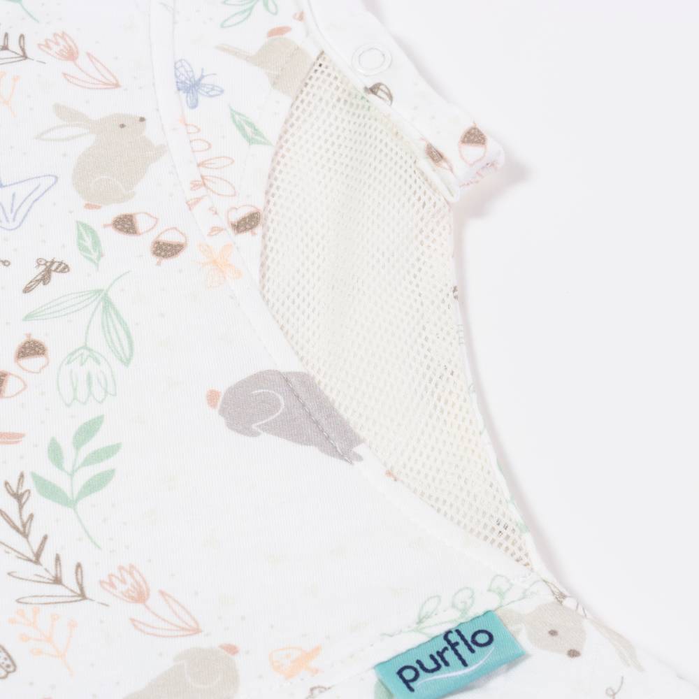 2.5 tog Swaddle to Sleep Bag - All Seasons - Storybook Nutmeg