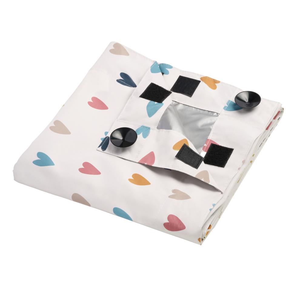 Blackout Blind - Suction Cup - Indie Love Hearts