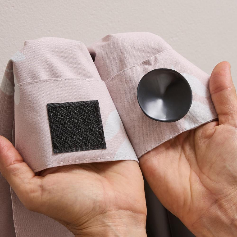 Blackout Blind - Suction Cup - Petal Pink
