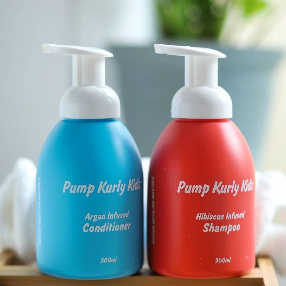Pump Kurly Kidz Argan Infused Conditioner