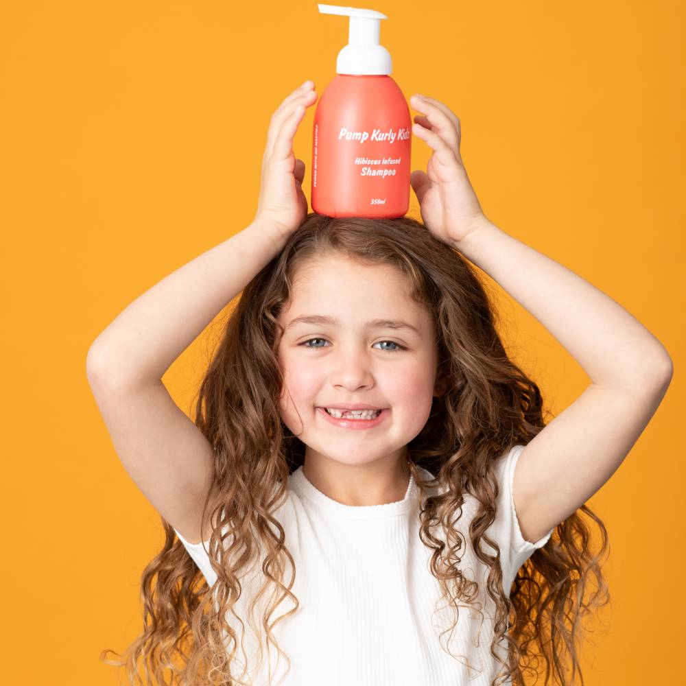 Pump Kurly Kidz Hibiscus Infused Shampoo