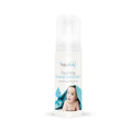 White Purely Baby sanitiser bottle against white background.