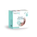 White purely baby wipes box against white background.