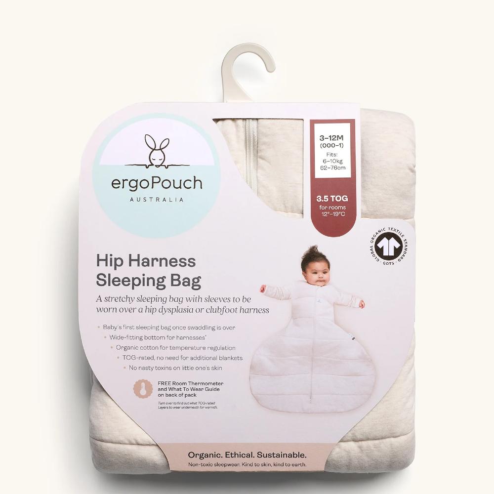 3.5 tog Hip Harness Sleeping Bag - Oatmeal Marle