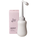 The Sleep Store perineum bottle with packaging on a white background