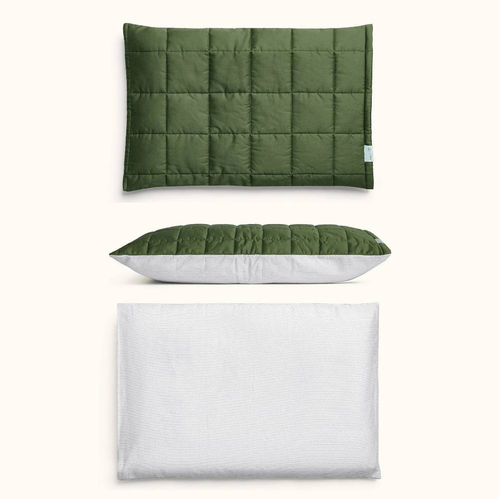Quilted Pillowcase - Hunter Stripe