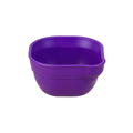 A Re-Play Dip 'n' Pour Bowl - Amethyst (Dark Purple) - on a white background