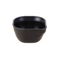 A Re-Play Dip 'n' Pour Bowl - Black on a white background