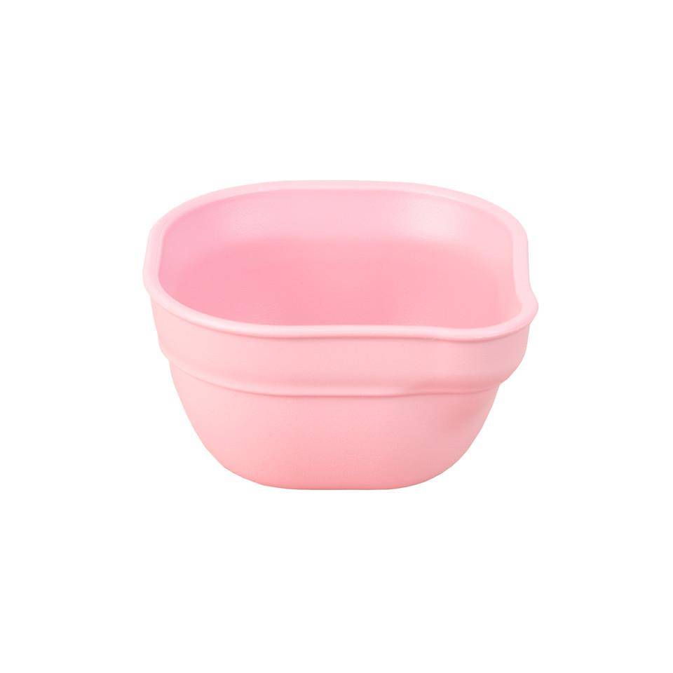 A Re-Play Dip 'n' Pour Bowl - Baby Pink - on a white background