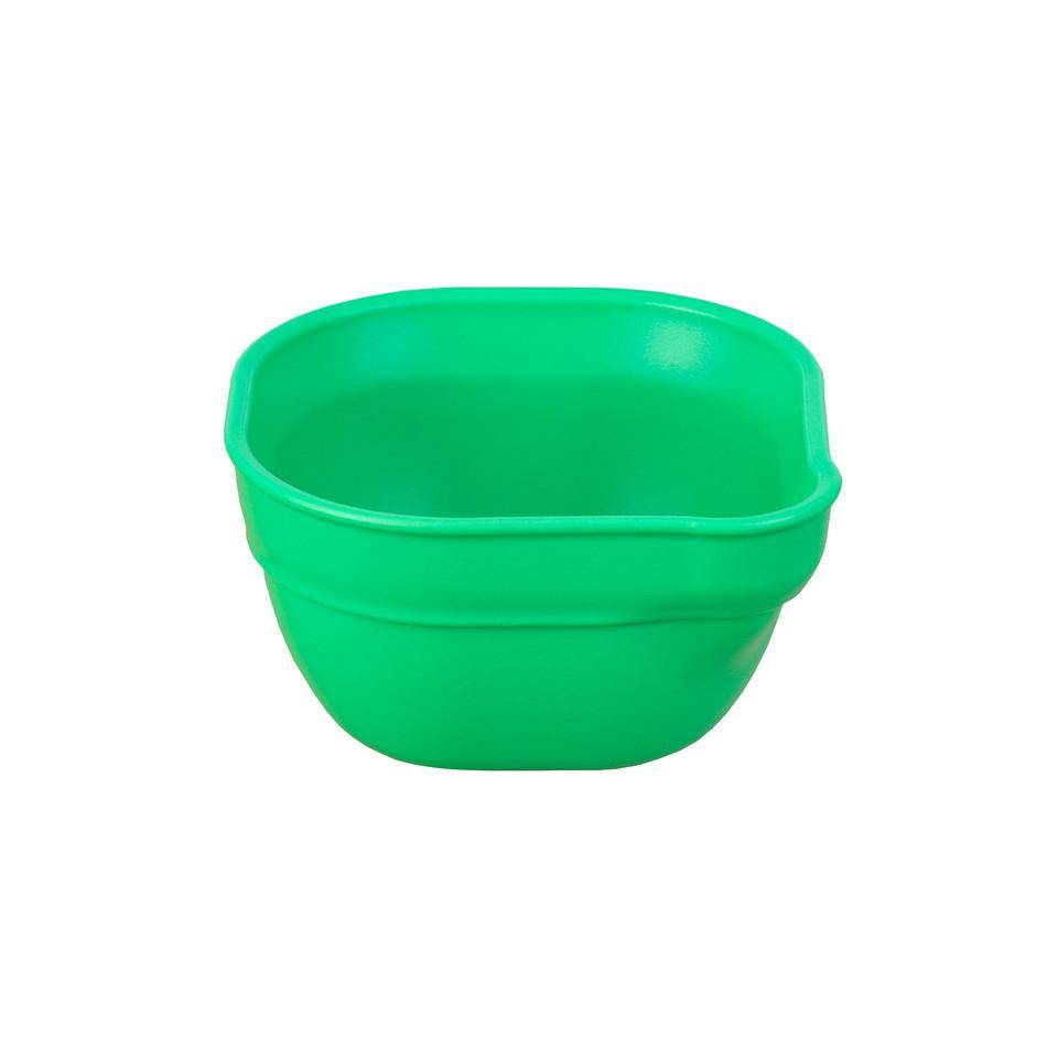 A Re-Play Dip 'n' Pour Bowl - Kelly Green on a white background