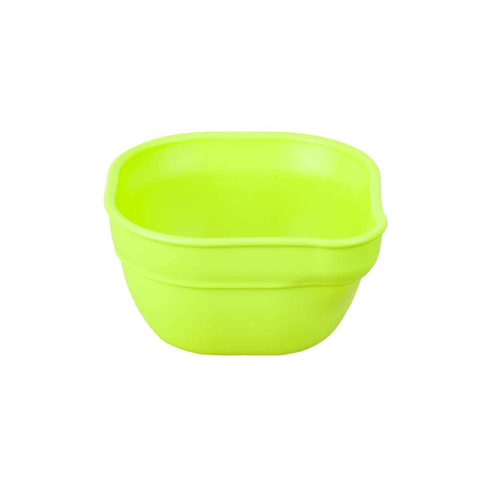 A Re-Play Dip 'n' Pour Bowl - Lime on a white background