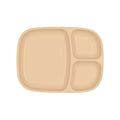 A Re-Play Divided Tray - Beige on a white background