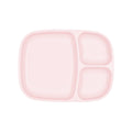 A Re-Play Divided Tray - Ice Pink on a white background