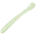 A Re-Play Infant Spoon - Leaf on a white background
