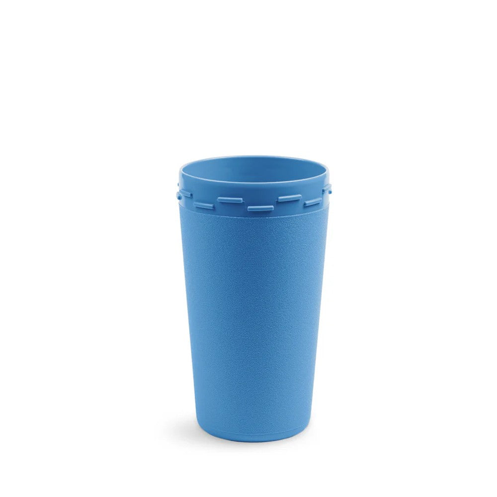 A Denim Re-Play No Spill & Straw Cup - Base Only - Denim on a white background
