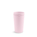 A Ice Pink Re-Play No Spill & Straw Cup - Base Only - Ice Pink on a white background