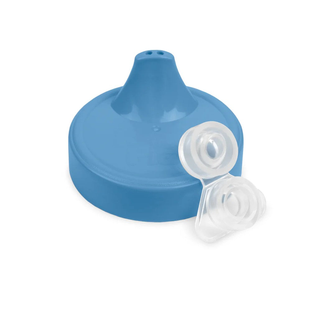 A Denim Re-Play No-Spill Cup Lid Only - Denim on a white background