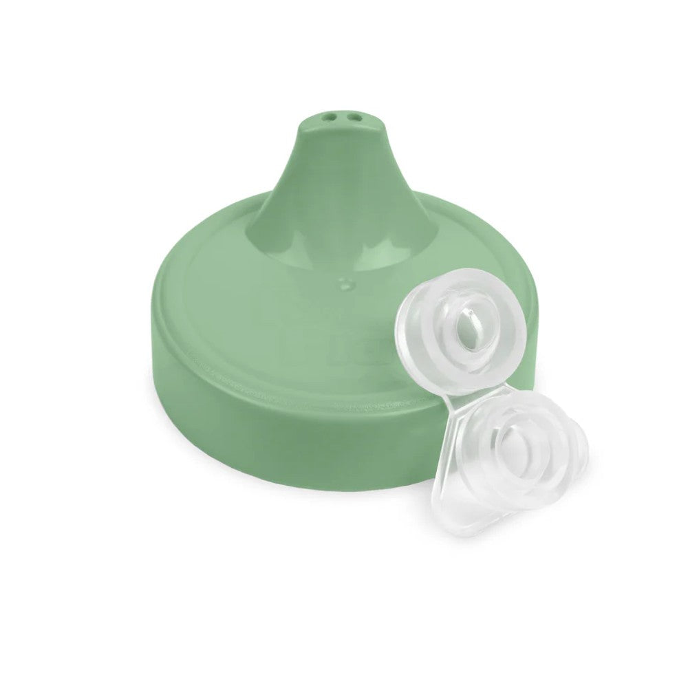 A Sage Re-Play No-Spill Cup Lid Only - Sage on a white background