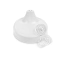 A White Re-Play No-Spill Cup Lid Only - White on a white background