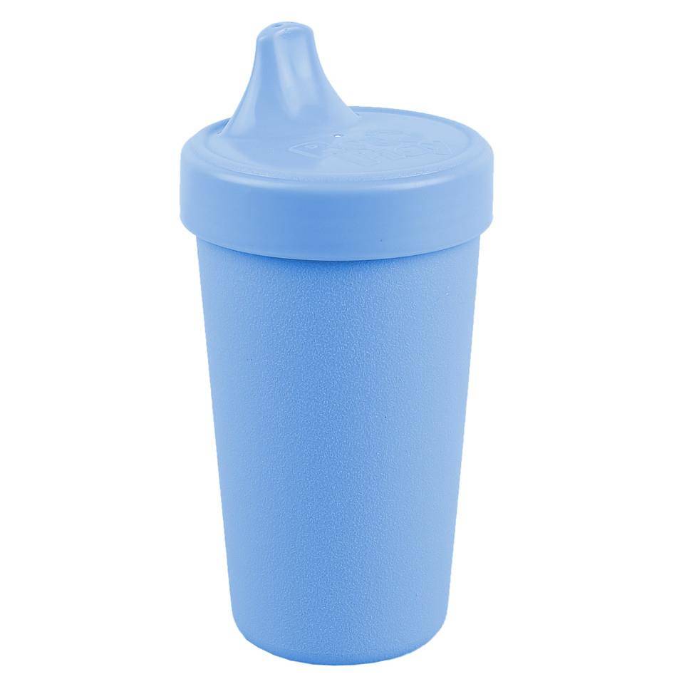 A Denim Re-Play No-Spill Sippy Cup - Denim on a white background